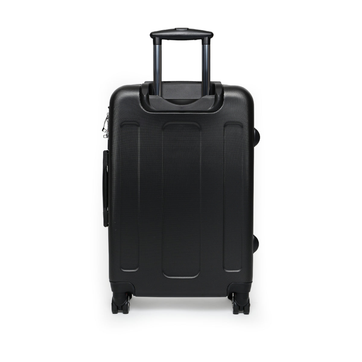 Vintage Golden Cadillac= Unique Easy Identify Travel Suitcase -Roundtrip Carry-On Suitcase — Classic Retro Car Travel Luggage