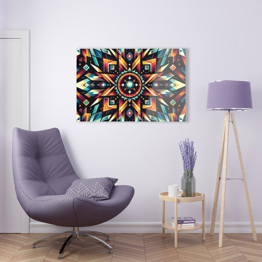 Geometric Tribal, Acrylic Prints