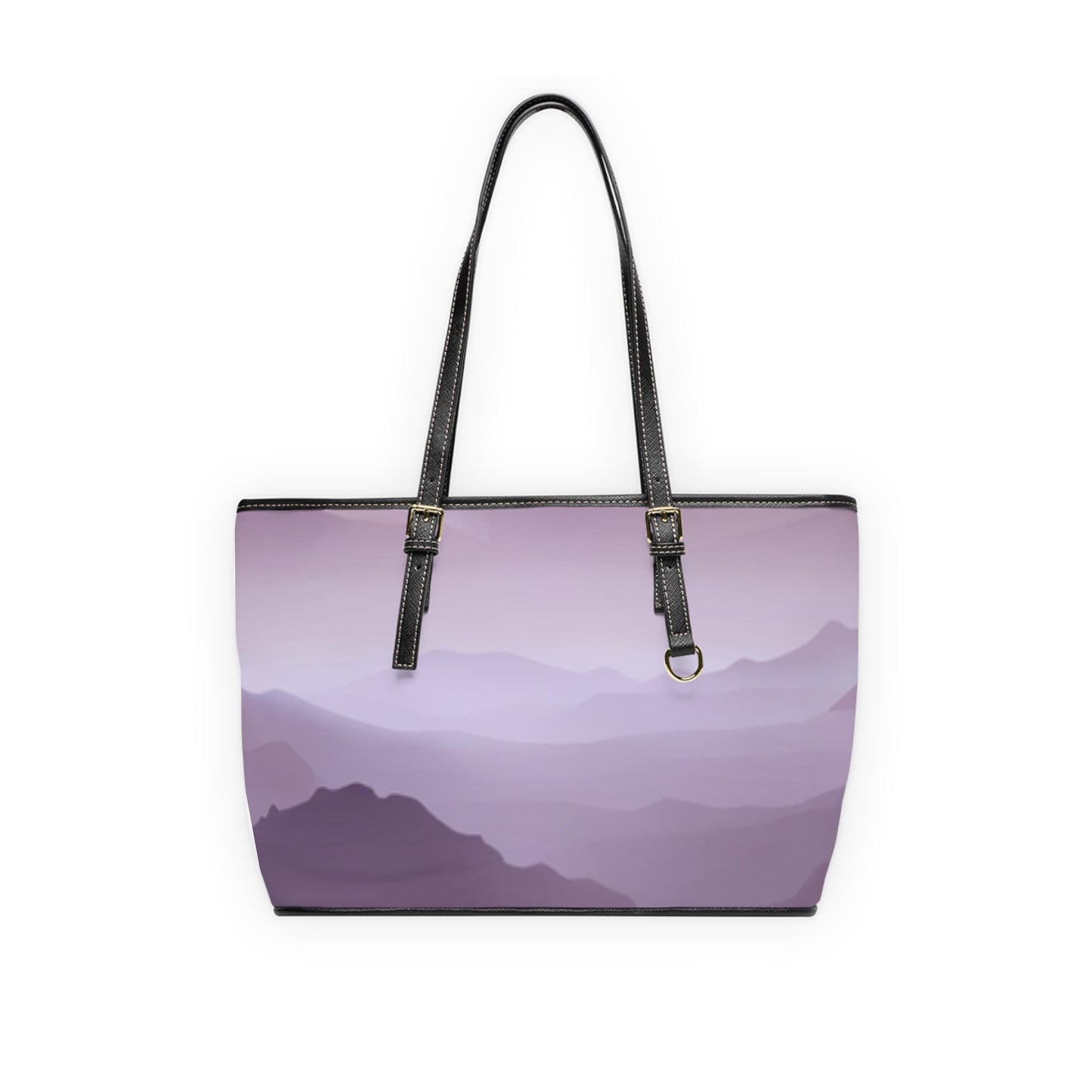 Purple Mountains Bottom, PU Leather Shoulder Bag