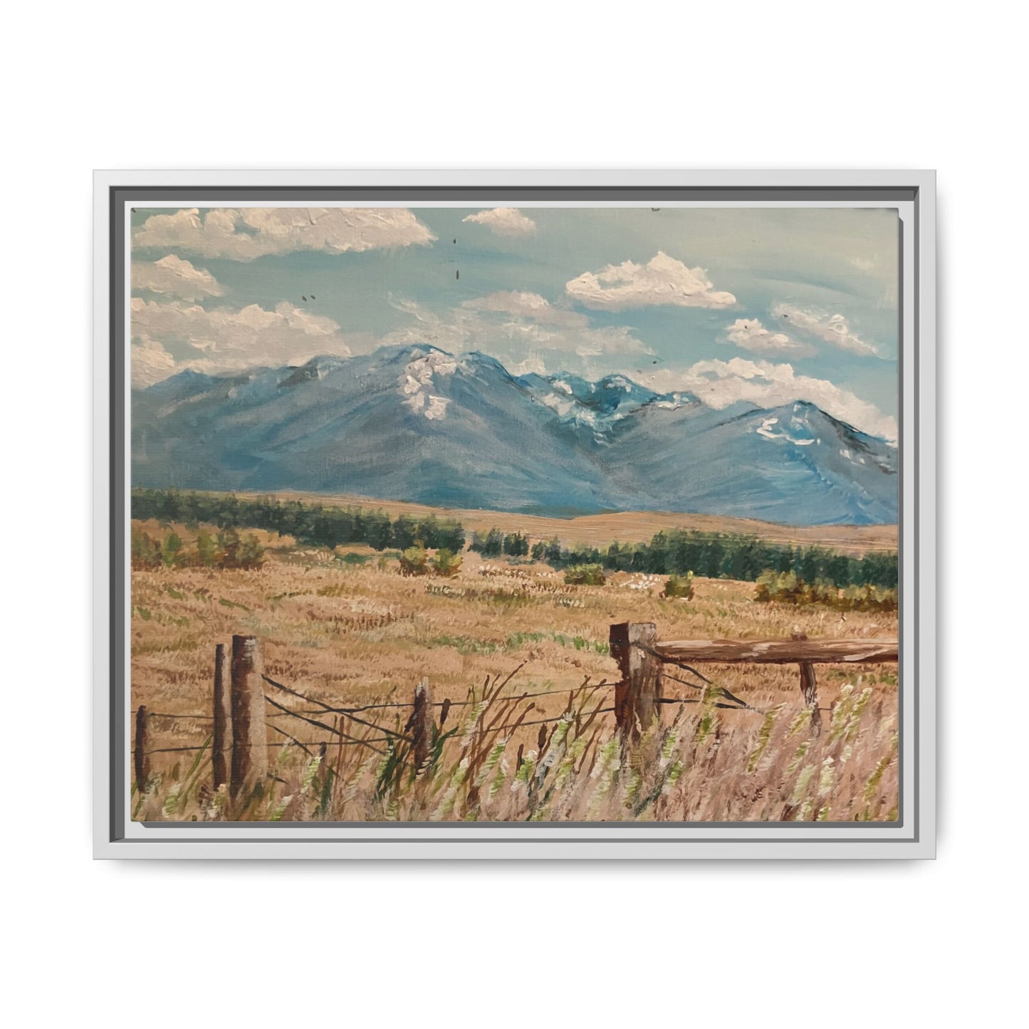 Framed Art Print, Scenic Landscape Wall Decor, Rustic Home Decor, Gift for Nature Lovers, Farmhouse Style, Office Artwork