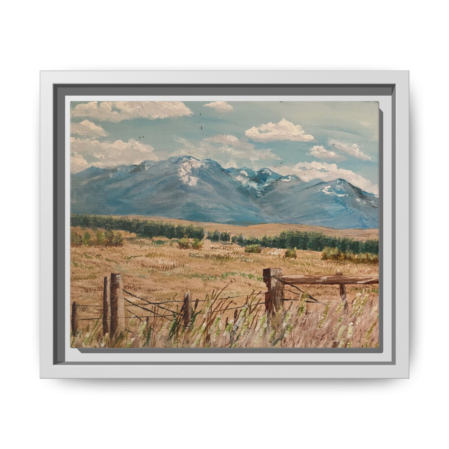 Framed Art Print, Scenic Landscape Wall Decor, Rustic Home Decor, Gift for Nature Lovers, Farmhouse Style, Office Artwork