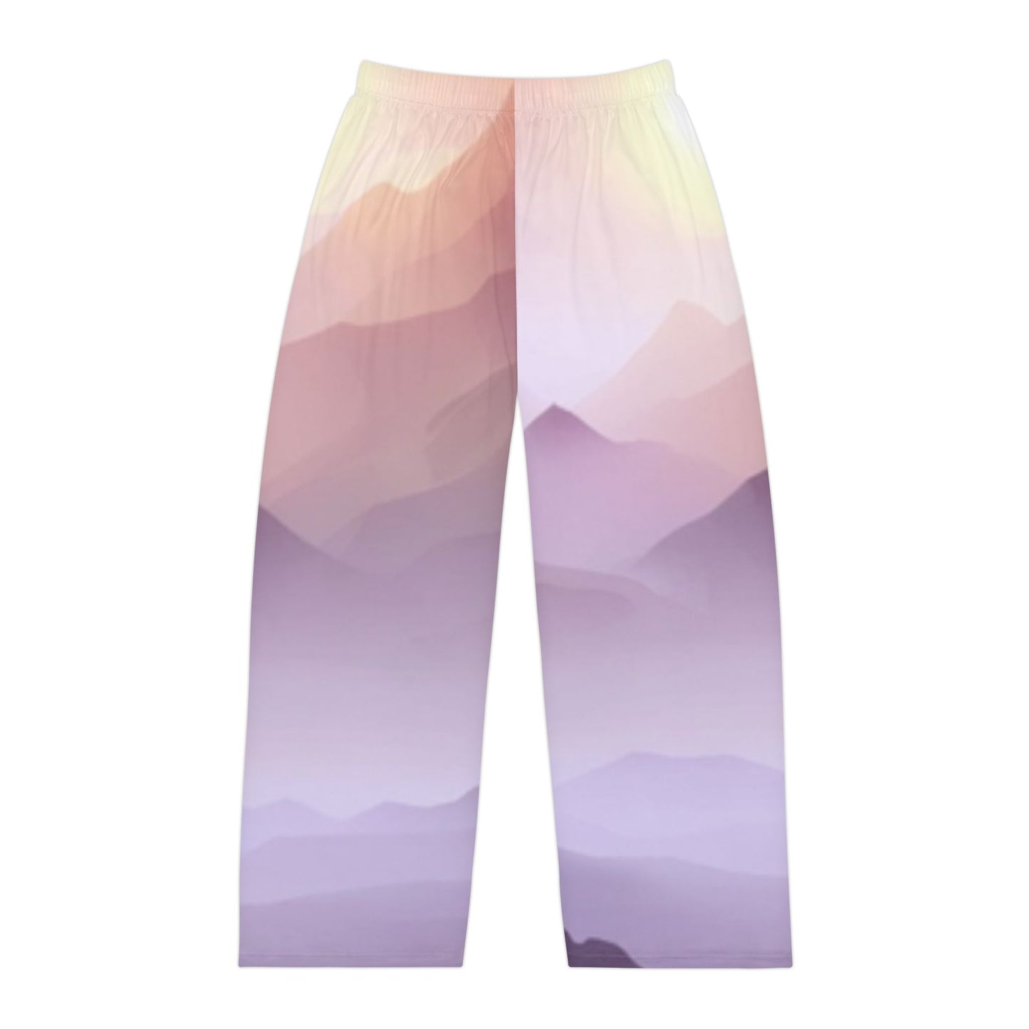 Purple Mountains, Men's Pajama Pants (AOP)