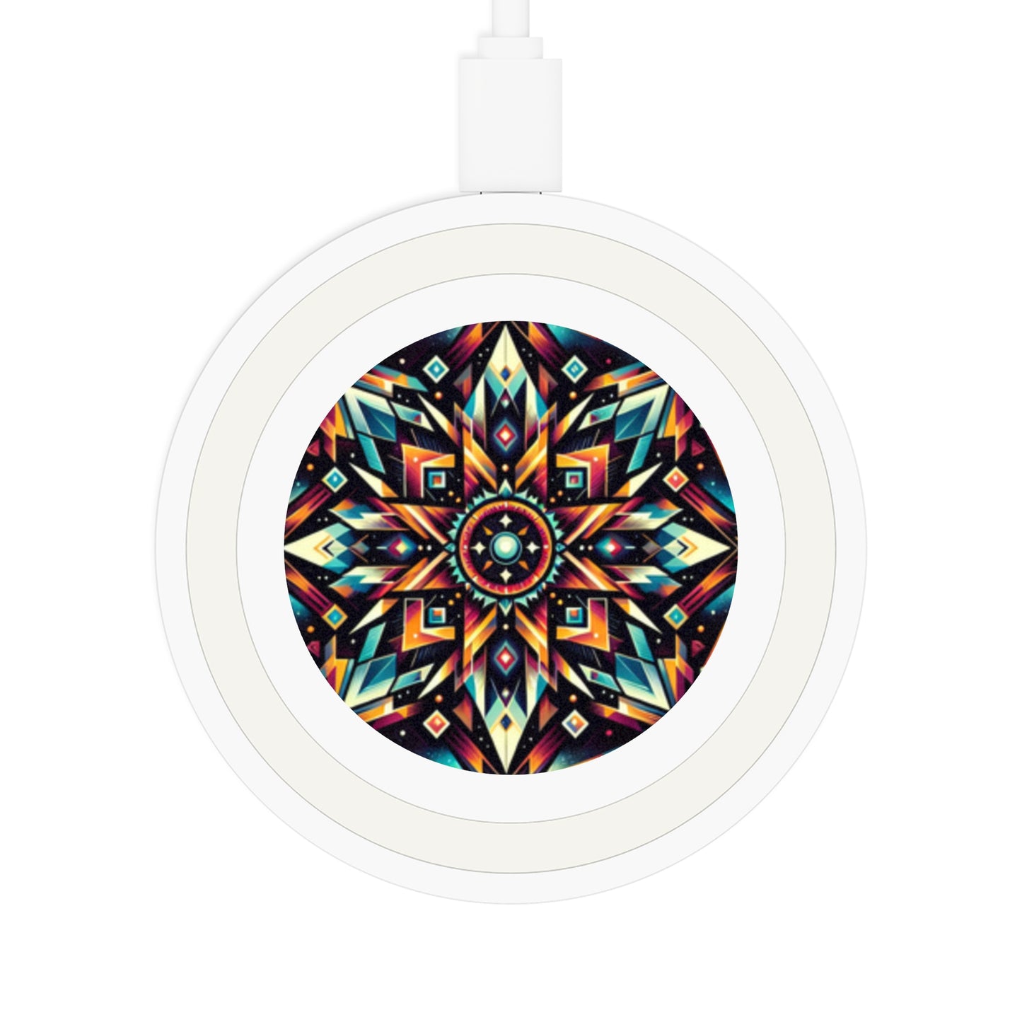 Geometric Tribal, Quake Wireless Charging Pad