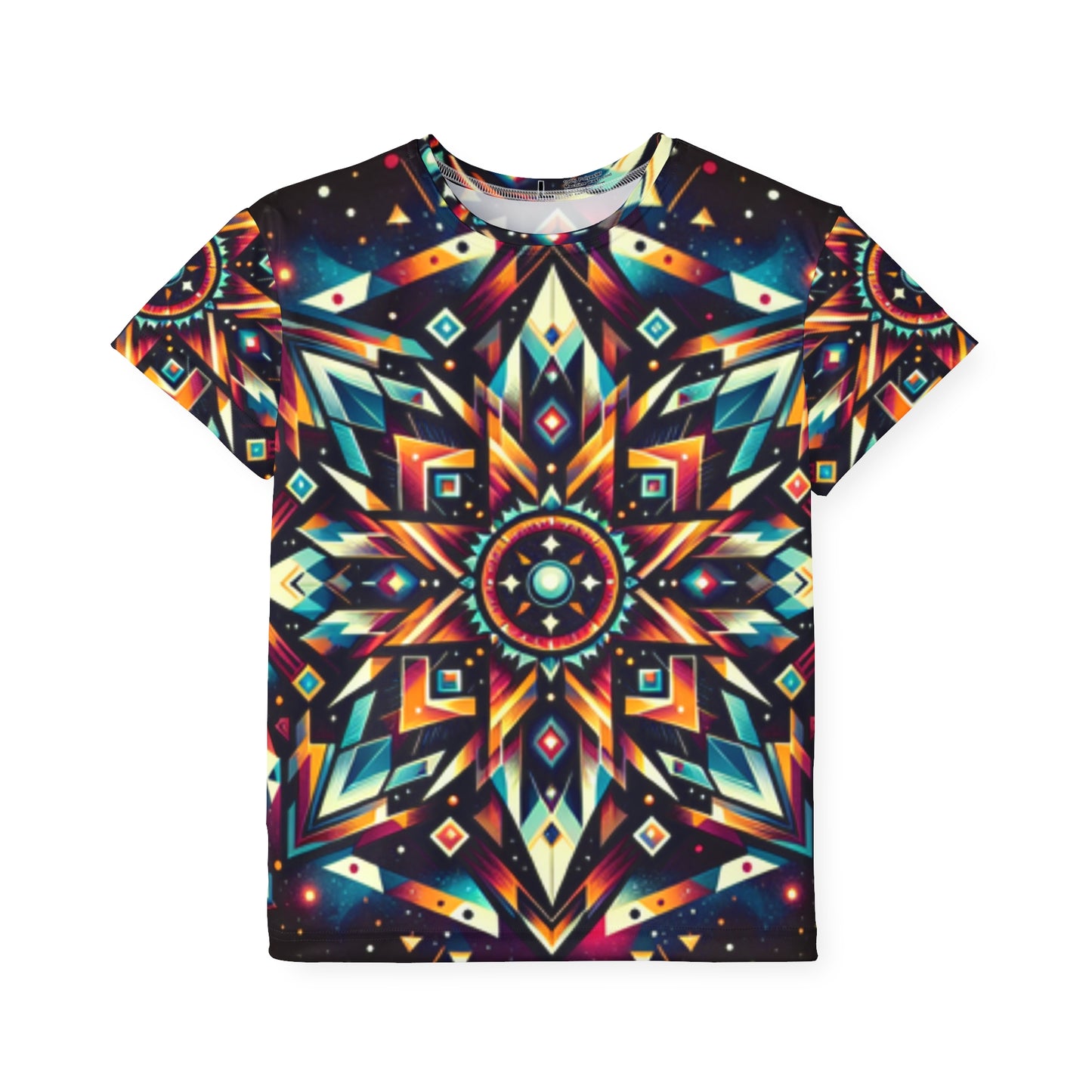 Geometric Tribal, Kids Sports Jersey (AOP)