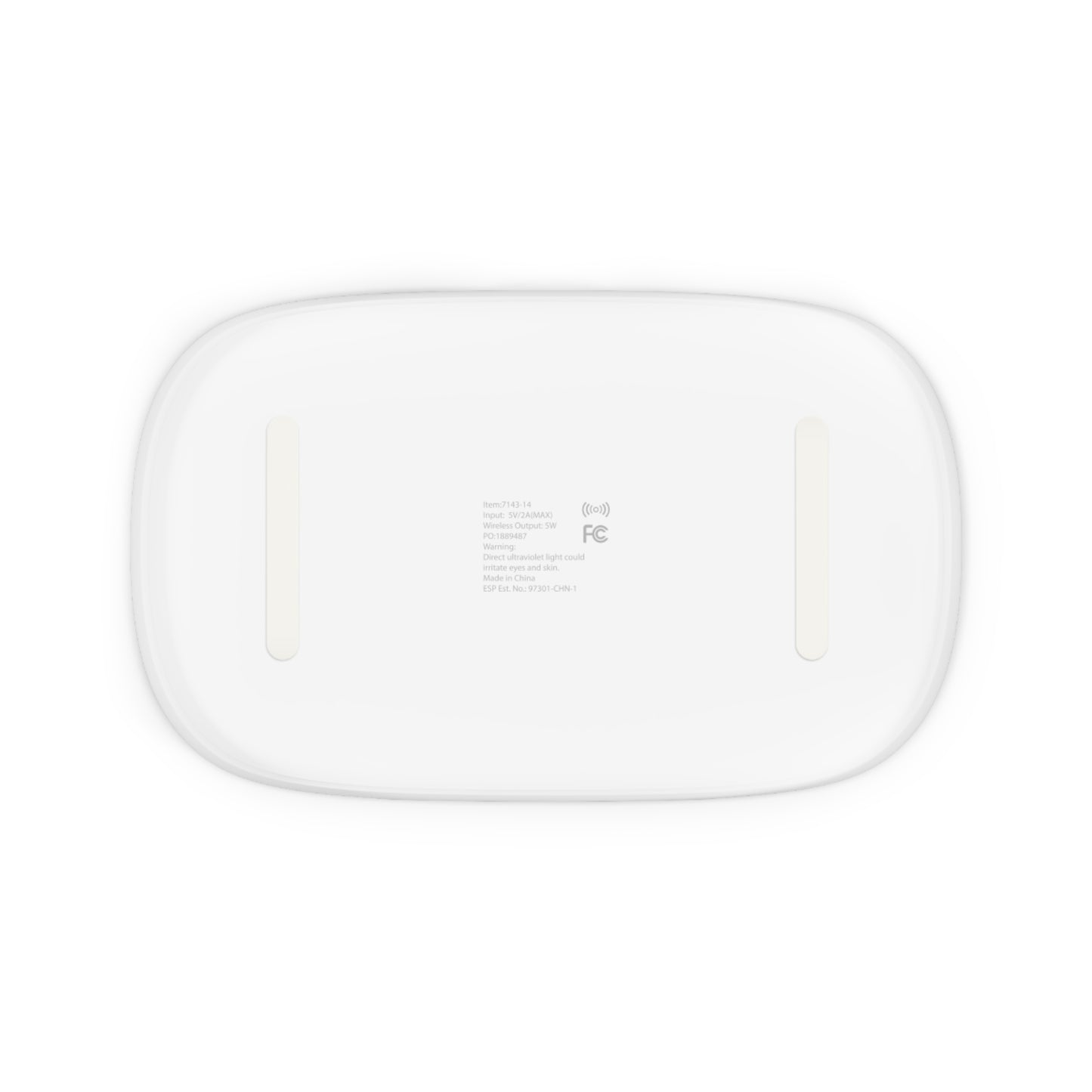 Goden Cadillac, Vintage Classic Car UV Phone Sanitizer & Wireless Charging Pad