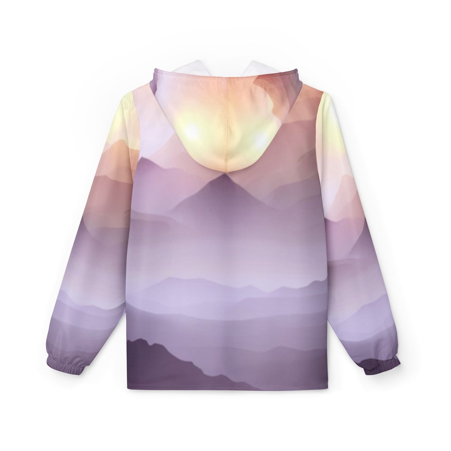 Purple Mountains,  Unisex Windbreaker Jacket (AOP)