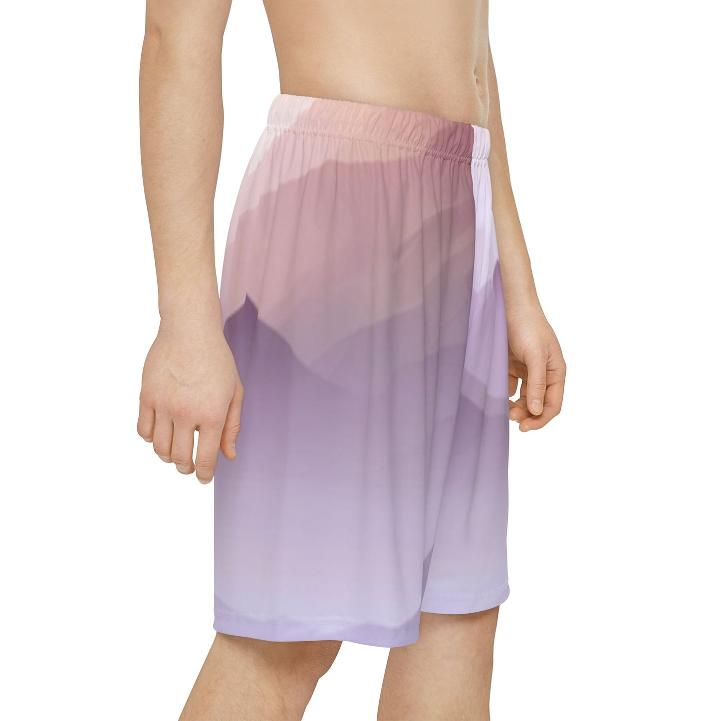 Purple Mountains, Men’s Sports Shorts (AOP)