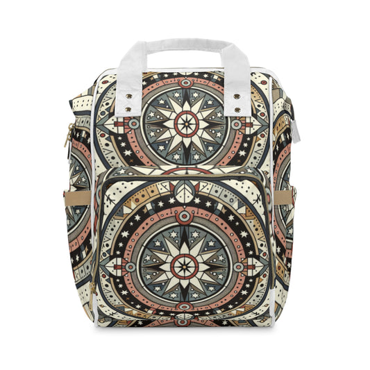 Sandstone, Multifunctional Diaper Backpack