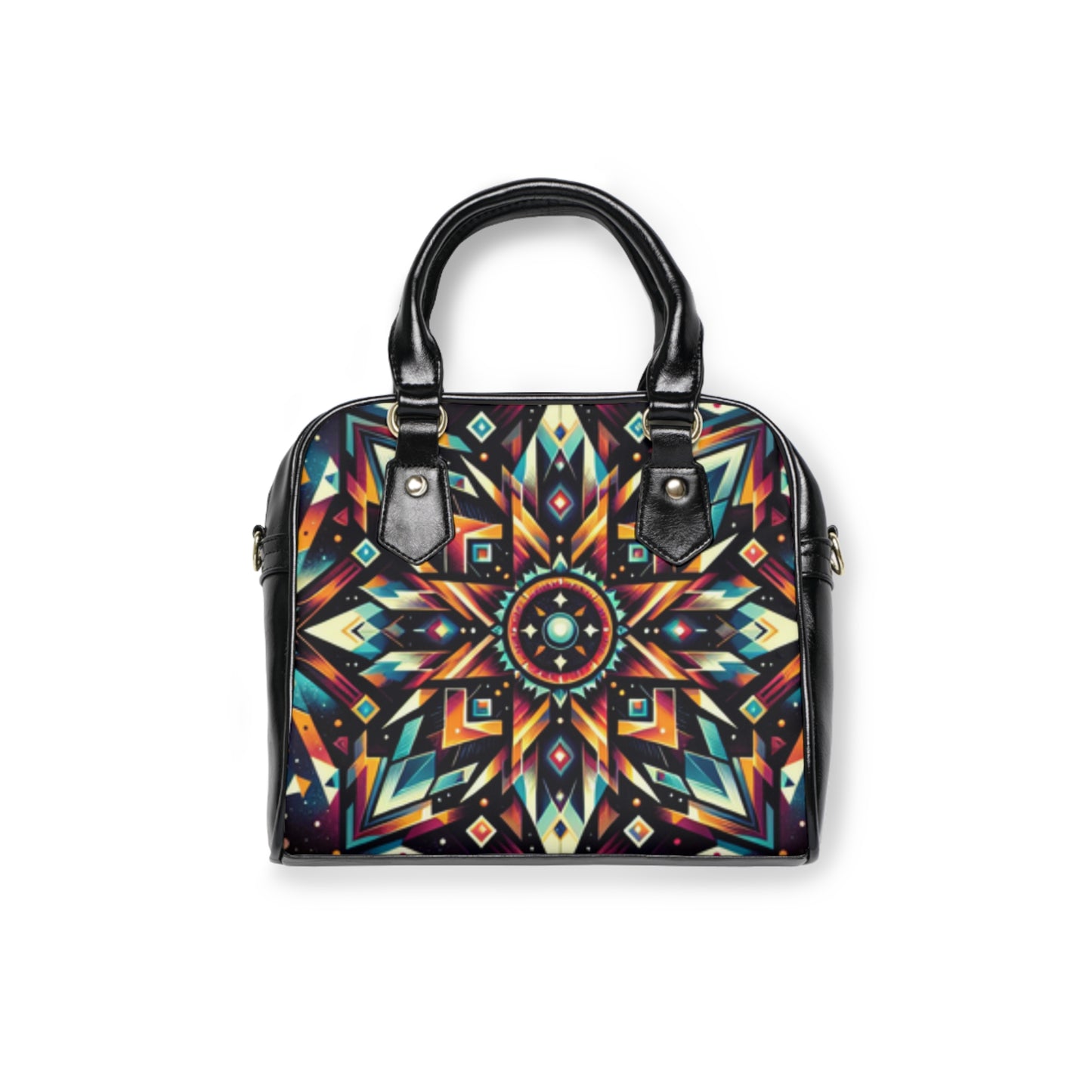 Geometric Tribal, Shoulder Handbag