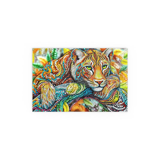 Wild in Color, Silk Art Posters, Vibrant Wall Decor, Indoor-Outdoor Prints, Colorful Home Decor, Unique Gift Idea