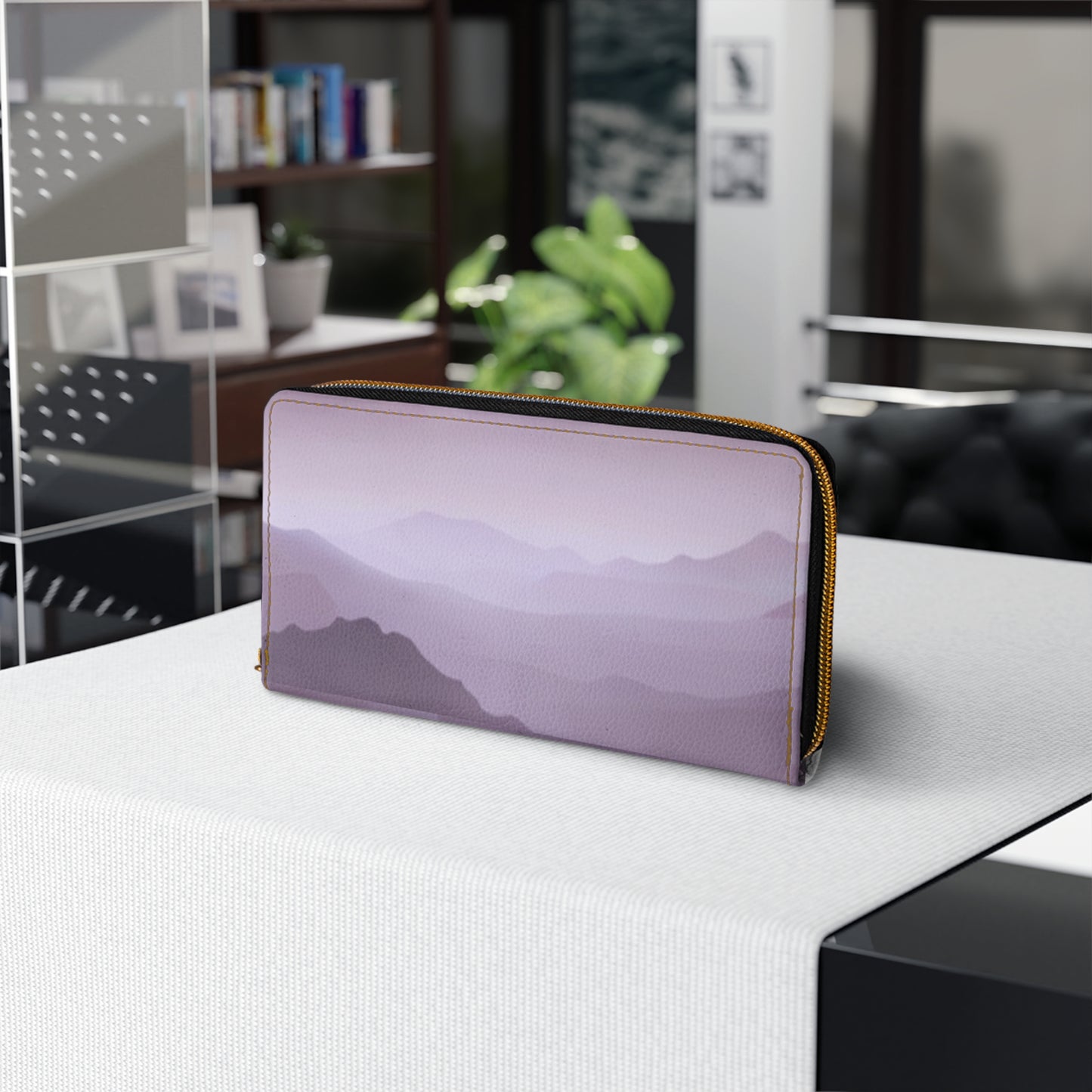 Purple Mountains, Zipper Wallet