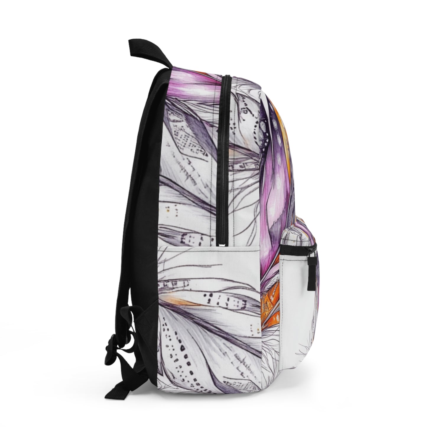 White Feather, Backpack