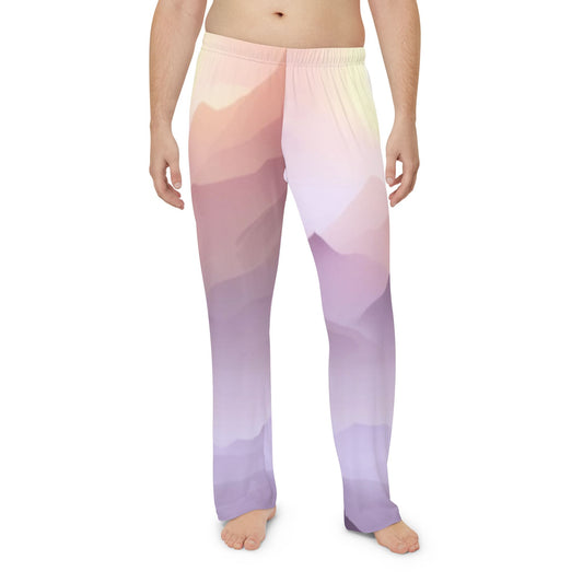 Purple Mountains, Men's Pajama Pants (AOP)