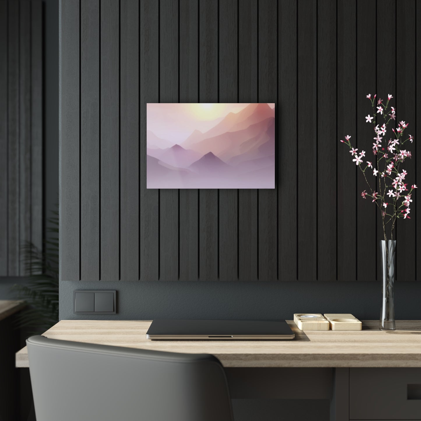 Purple Mountains, Acrylic Prints