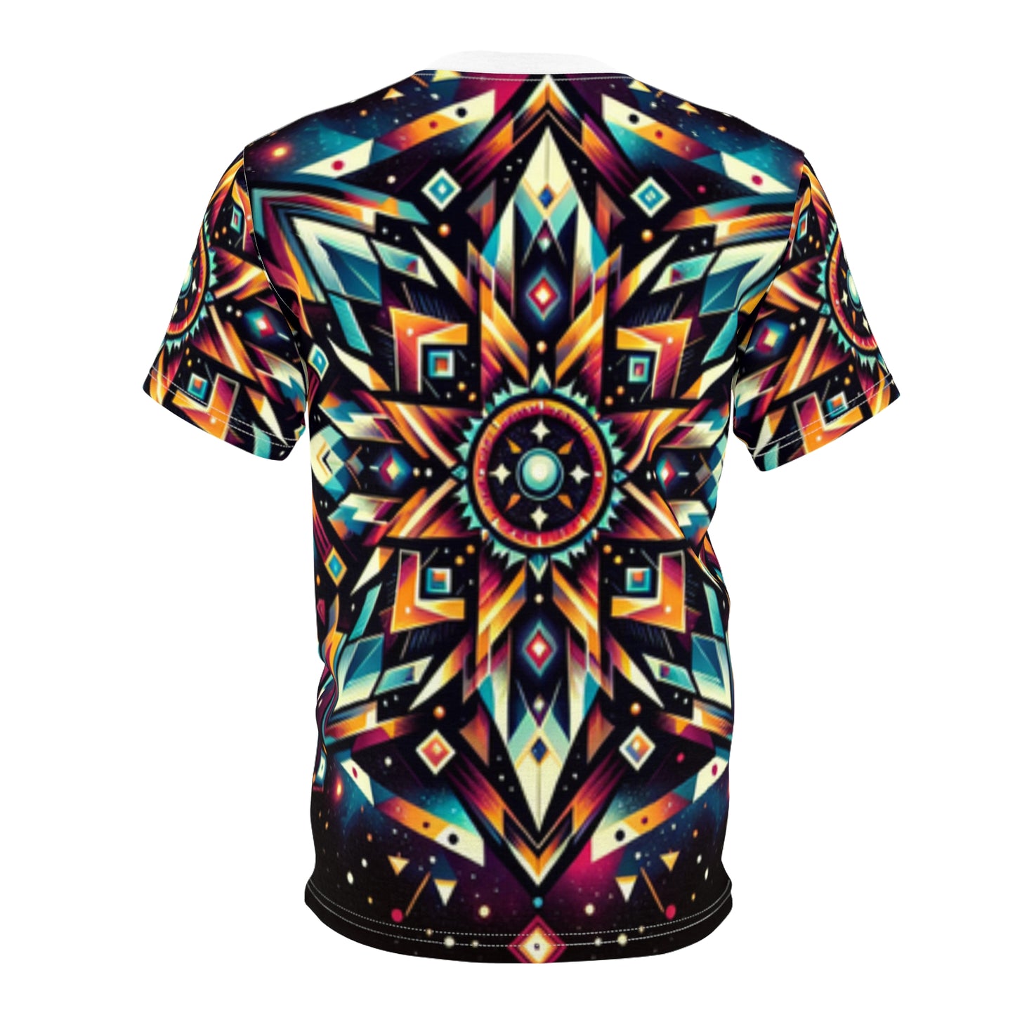 Geometric Tribal, Unisex Cut & Sew Tee (AOP)