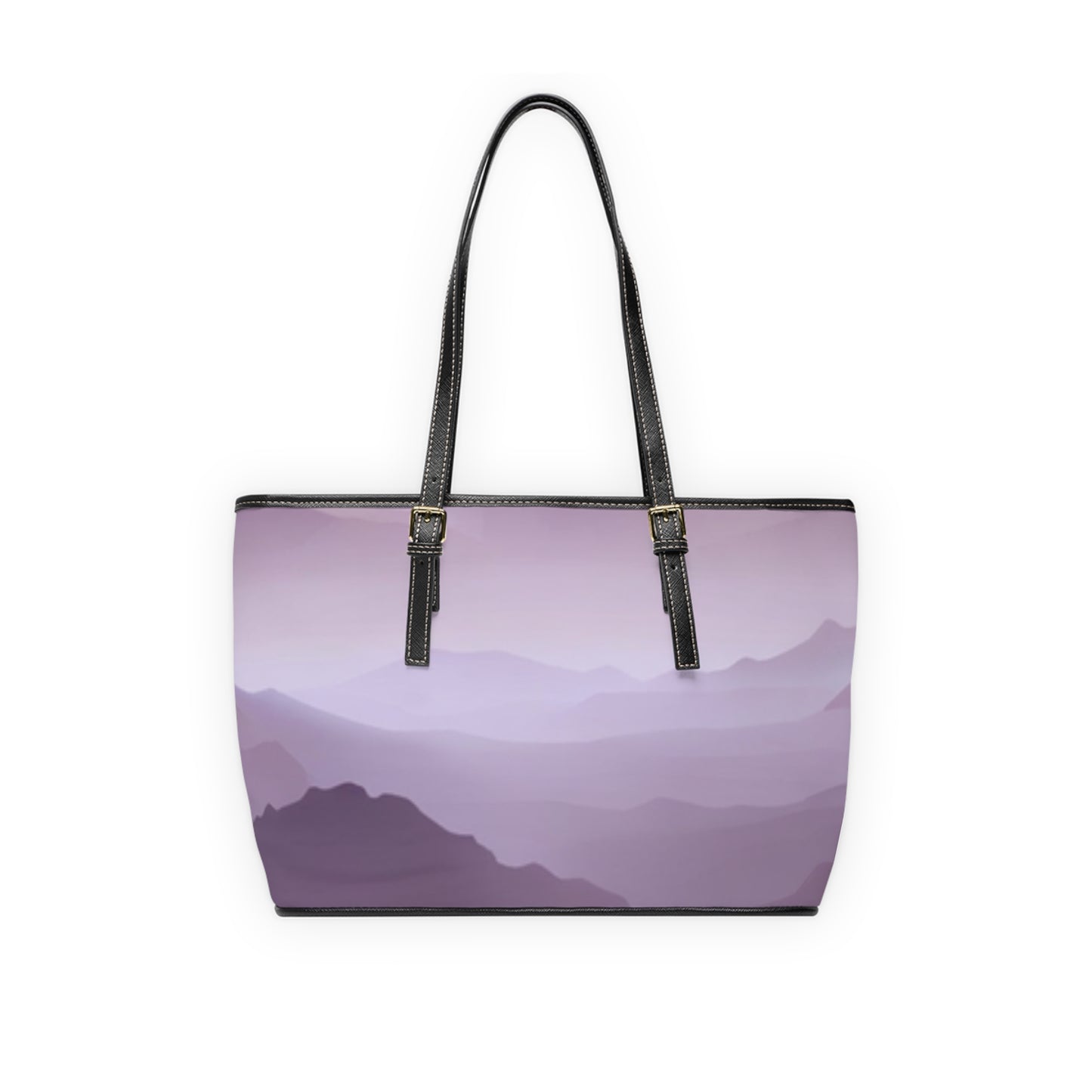 Purple Mountains Bottom, PU Leather Shoulder Bag