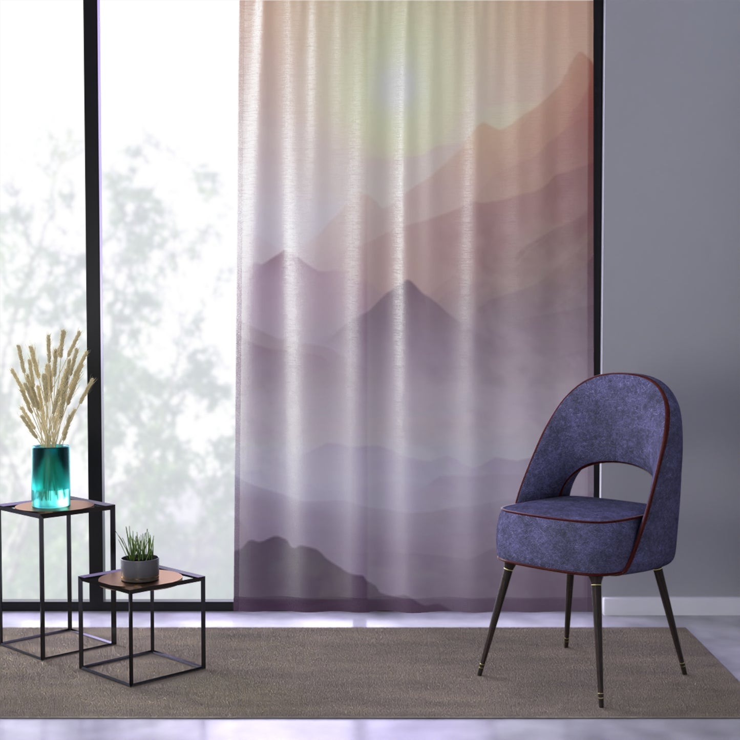 Purple Mountains, Window Curtain