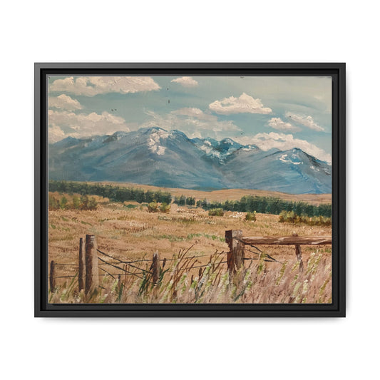 Framed Art Print, Scenic Landscape Wall Decor, Rustic Home Decor, Gift for Nature Lovers, Farmhouse Style, Office Artwork