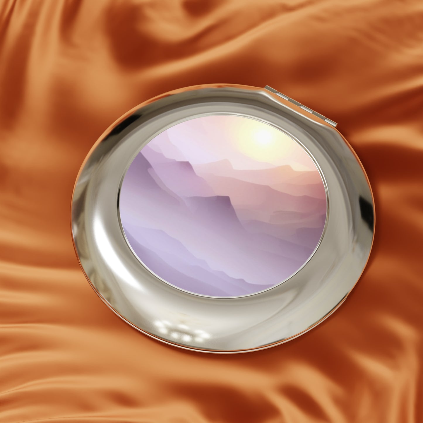 Purple Mountains, Compact Travel Mirror