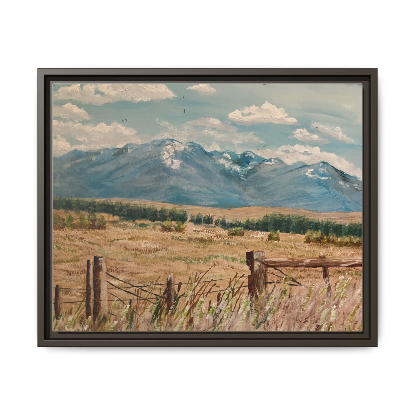 Framed Art Print, Scenic Landscape Wall Decor, Rustic Home Decor, Gift for Nature Lovers, Farmhouse Style, Office Artwork