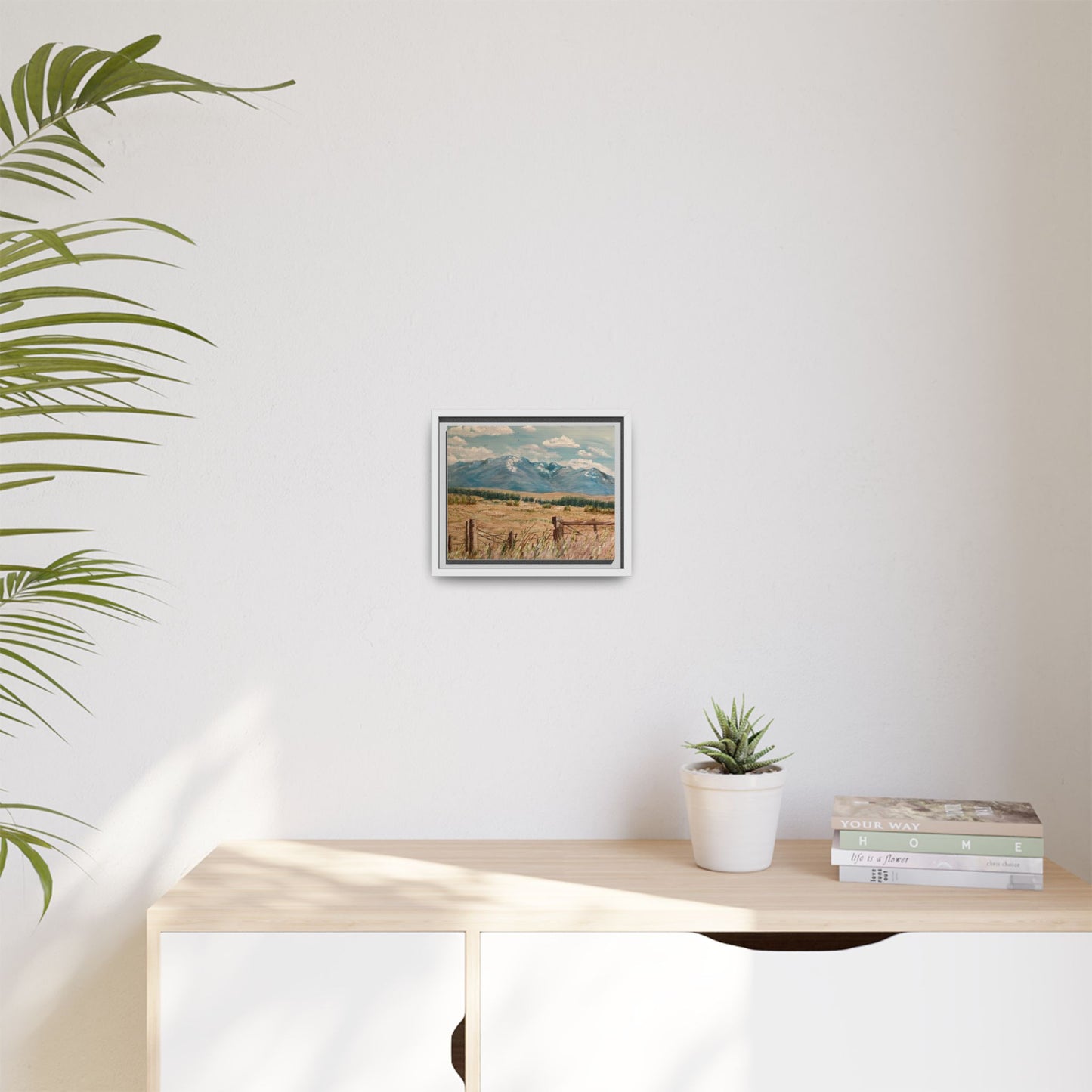 Framed Art Print, Scenic Landscape Wall Decor, Rustic Home Decor, Gift for Nature Lovers, Farmhouse Style, Office Artwork