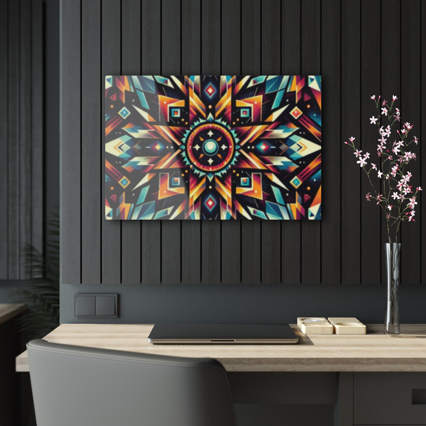 Geometric Tribal, Acrylic Prints