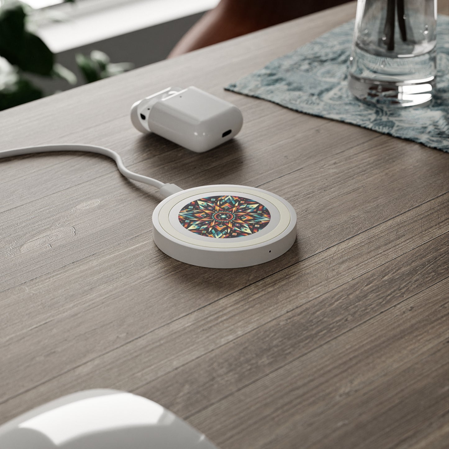 Geometric Tribal, Quake Wireless Charging Pad