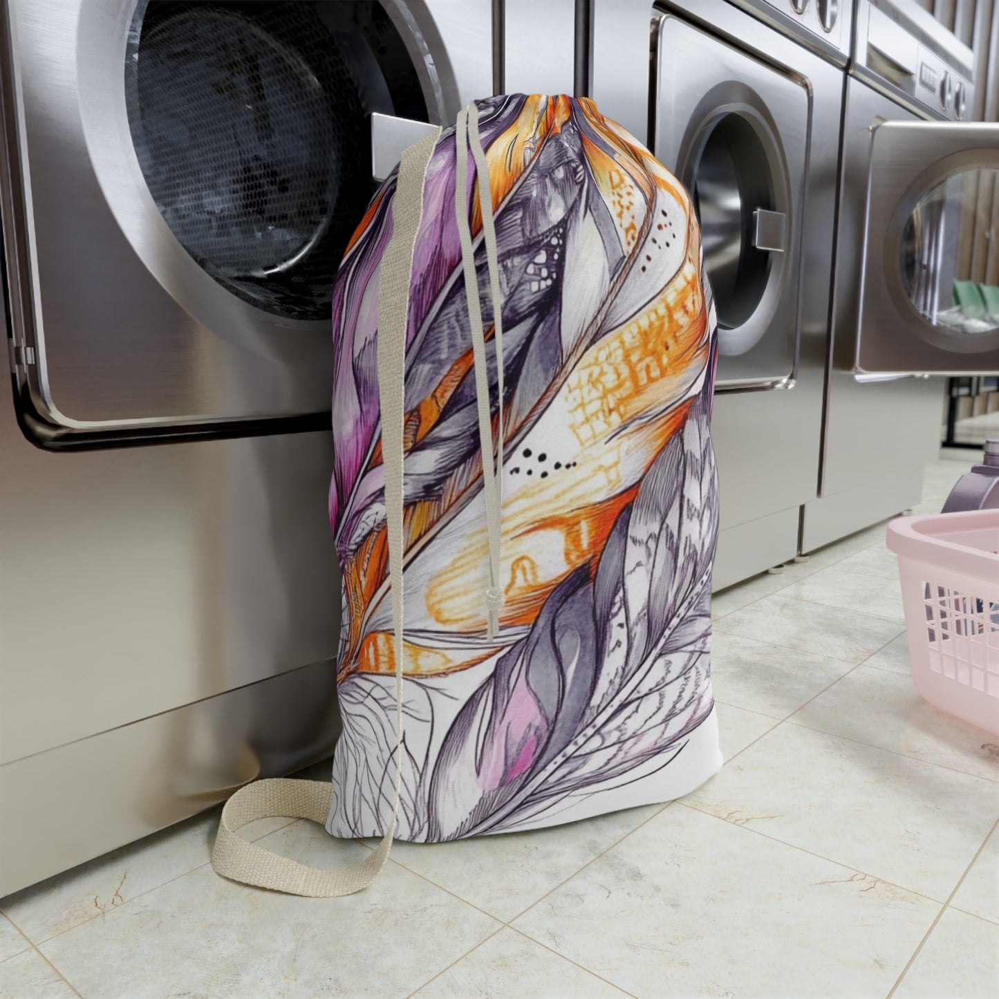 White Feathers, Laundry Bag