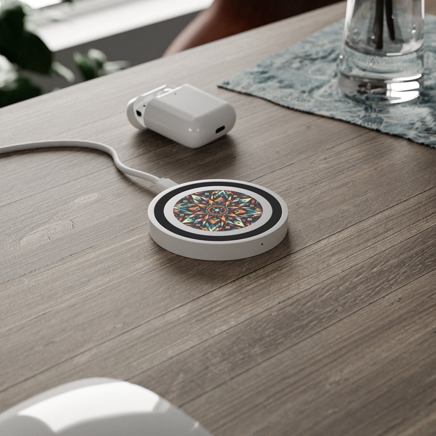 Geometric Tribal, Quake Wireless Charging Pad