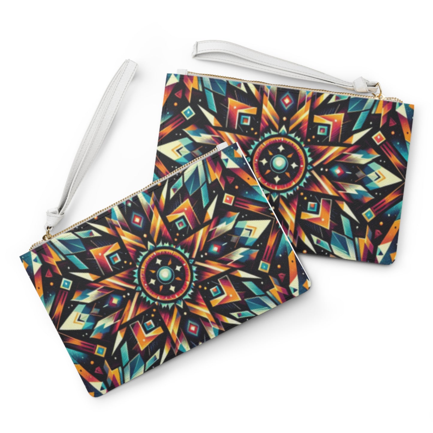 Geometric Tribal, Clutch Bag