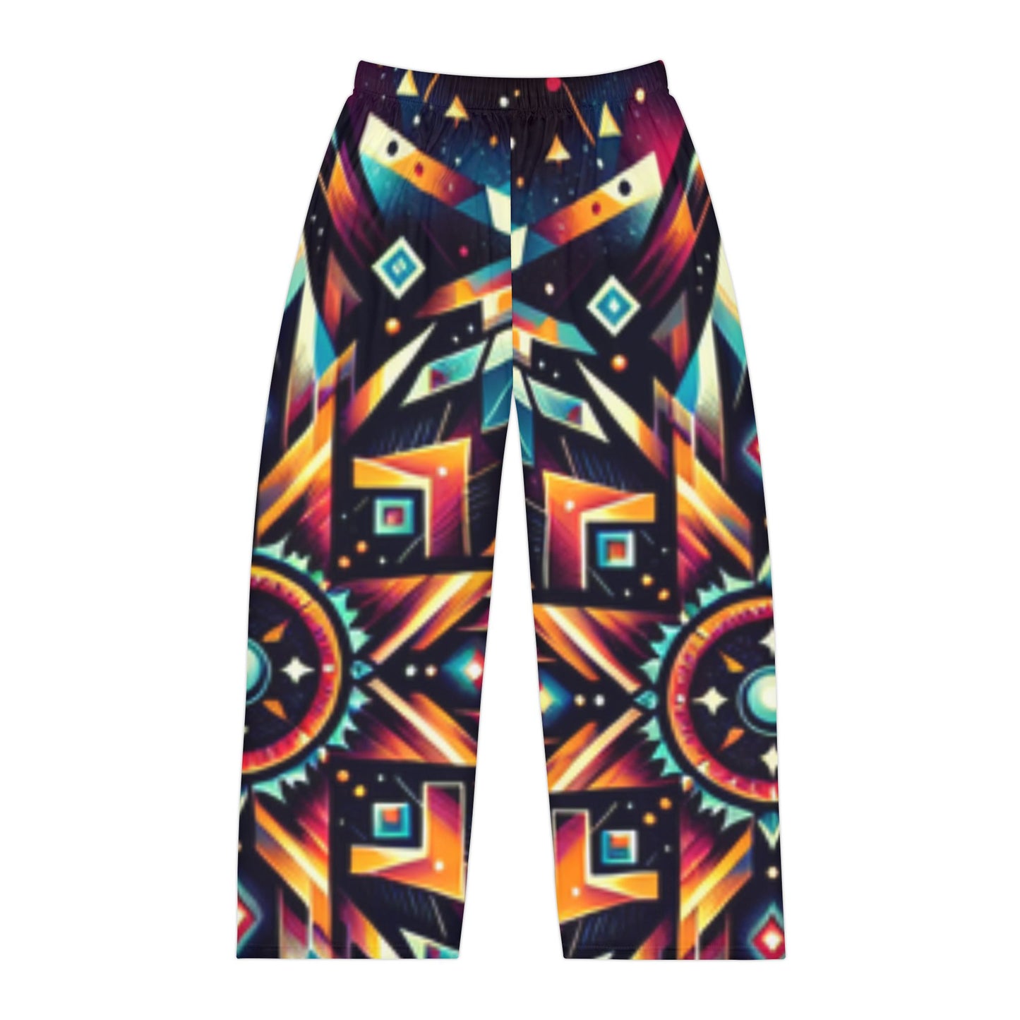 Geometric Tribal, Men's Pajama Pants (AOP)