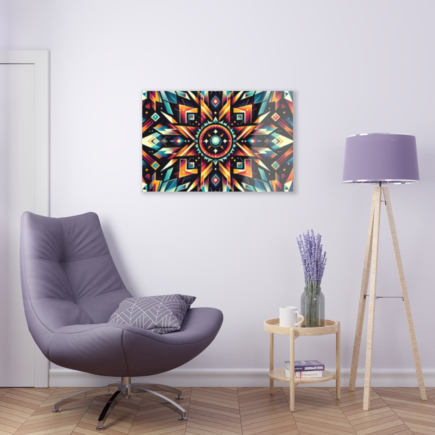 Geometric Tribal, Acrylic Prints