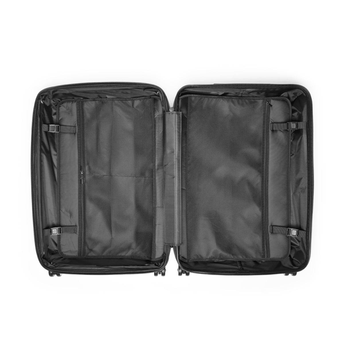 Vintage Golden Cadillac= Unique Easy Identify Travel Suitcase -Roundtrip Carry-On Suitcase — Classic Retro Car Travel Luggage