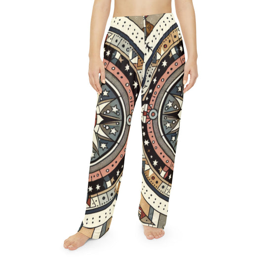 Sandstone, Women's Pajama Pants (AOP)