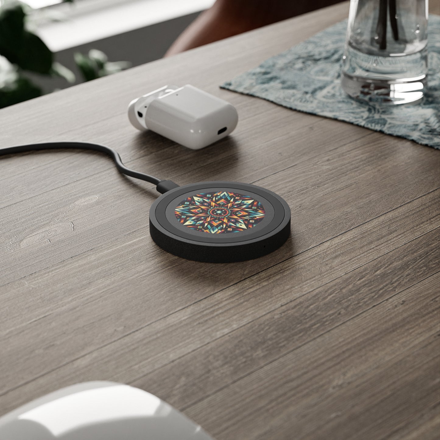 Geometric Tribal, Quake Wireless Charging Pad