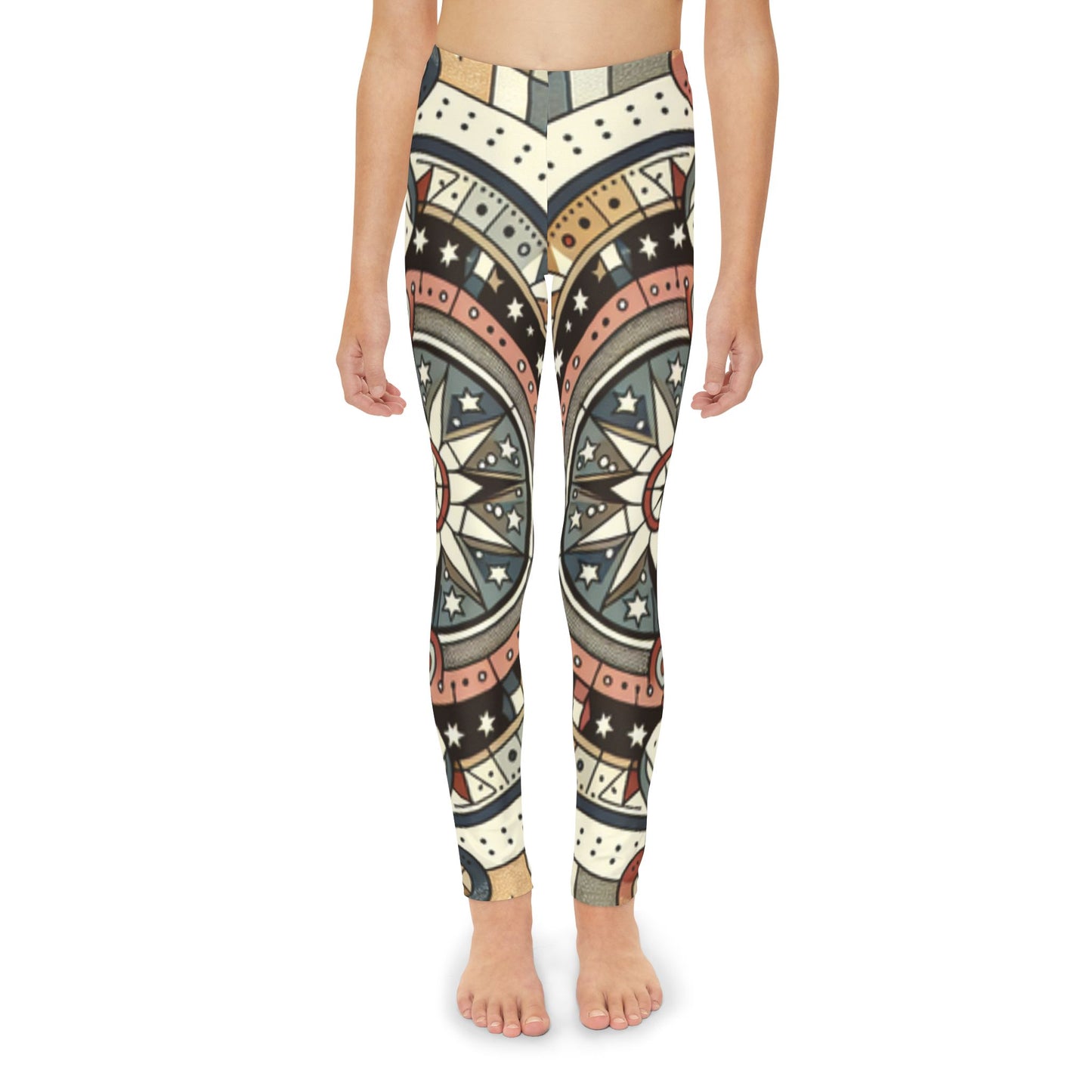 Sandstone, Unisex Youth Full-Length Leggings (AOP)