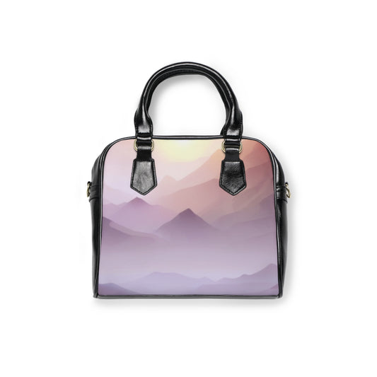 Purple Mountains, Shoulder Handbag