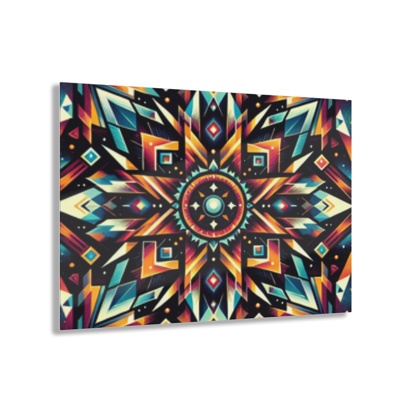 Geometric Tribal, Acrylic Prints