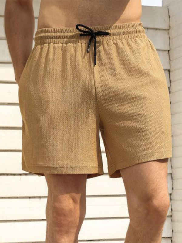 Men’s Double-Layer Sports Shorts, Quick-Dry Lined Activewear, 4 Colors