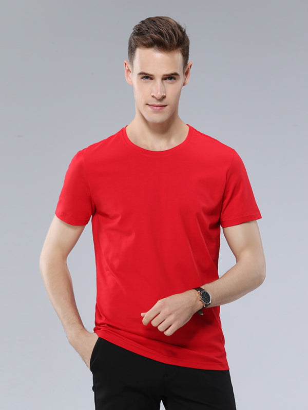 Unisex Cotton Stretch Short Sleeve T-Shirt, 8 Colors