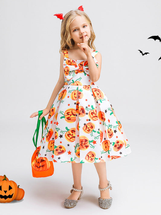 Girls' Pumpkin Witch Dress – 13 Halloween Styles