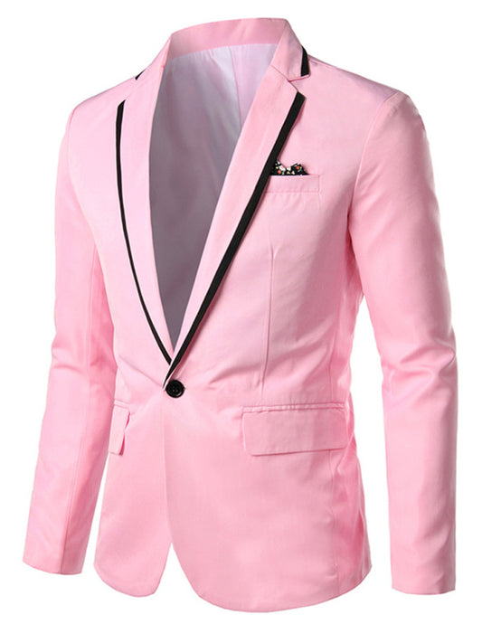 Men's Business Slim Suit Jacket only - no pants, 1 color