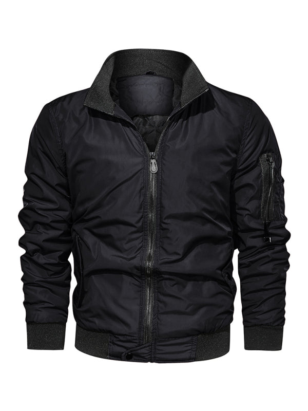 Men's Cotton Jacket Coat Simple Fashion