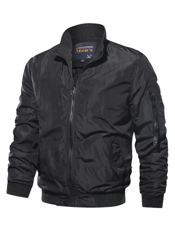 Men's Cotton Jacket Coat Simple Fashion