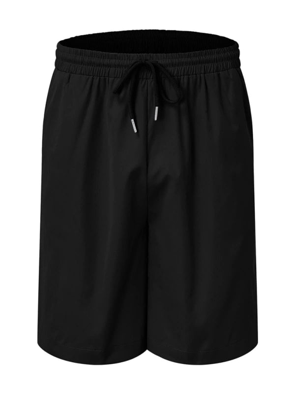 Sports Short Sleeve Shorts Linen Loose Casual Men's Shirt Set, Shop the Look, 4 colors