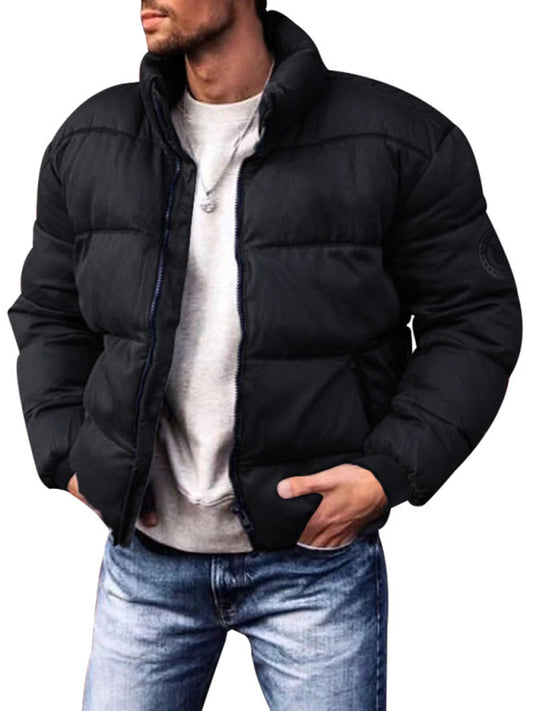 Men's winter jackets, stand collar down jackets, 3 colors