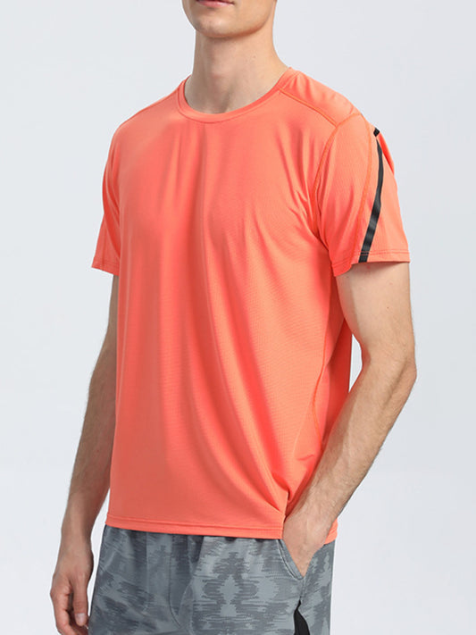 Men’s Quick-Dry Sports T-Shirt – Breathable Comfort, 4 colors