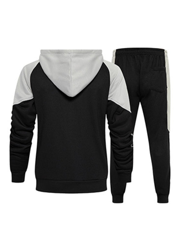 ChatGPT said: Men’s Colorblock Hooded Zip Tracksuit Shop the Look, – 4 Color Combinations