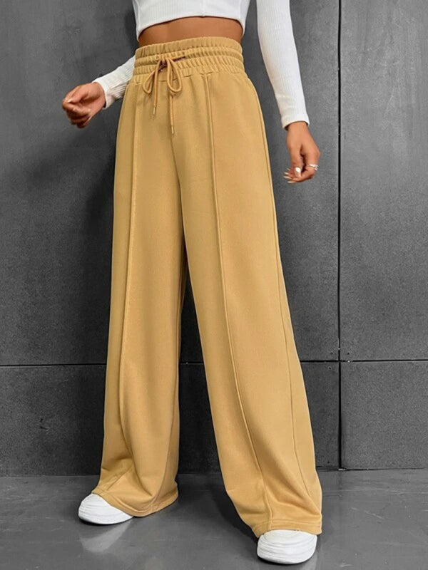 New straight leg loose sweatpants wide leg pants outdoor dance casual trousers, 6 colors