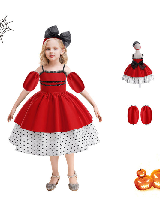 Halloween dress Halloween dress cartoon children's dress, 2 different patterns